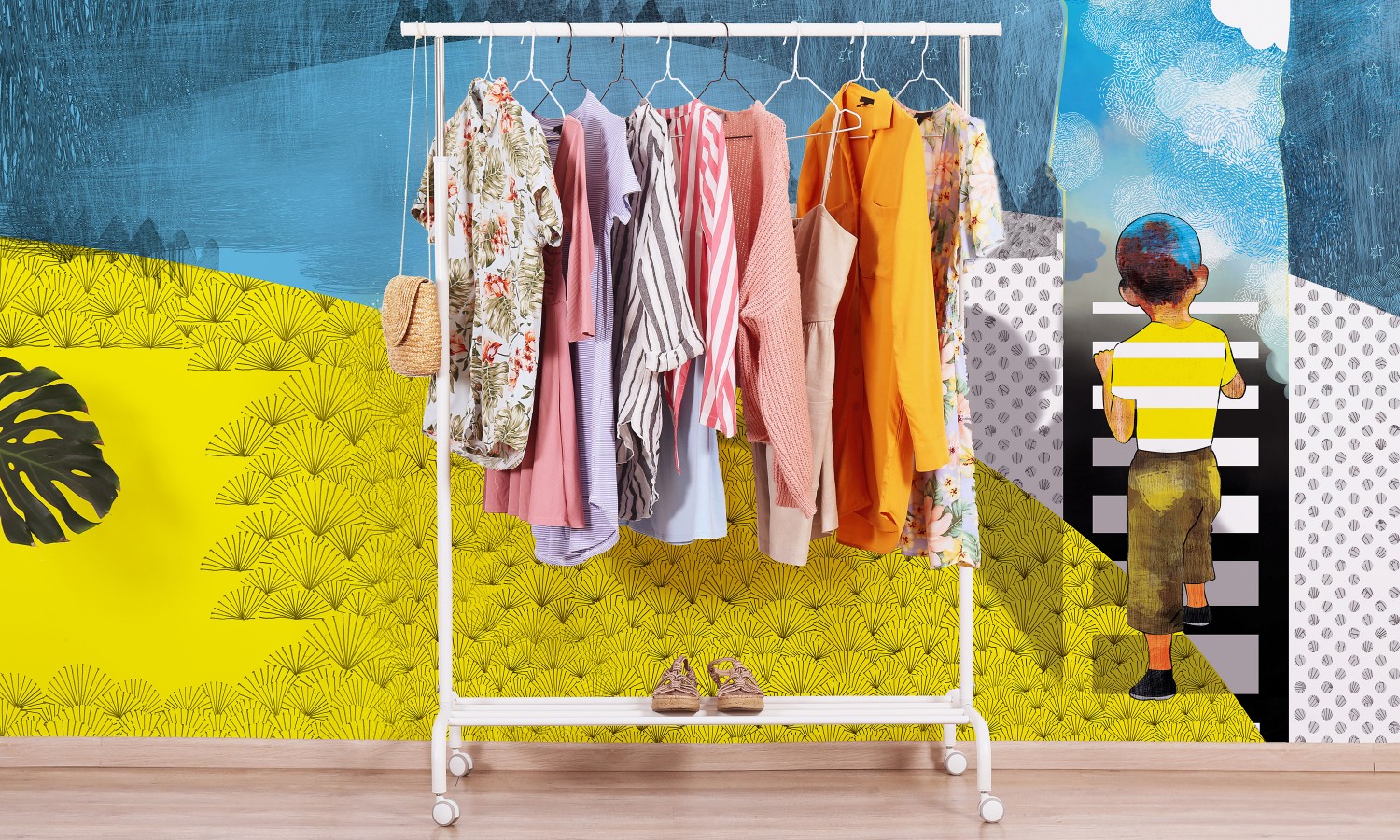 Autorskie projekty tapet do pokoju dziecięcego